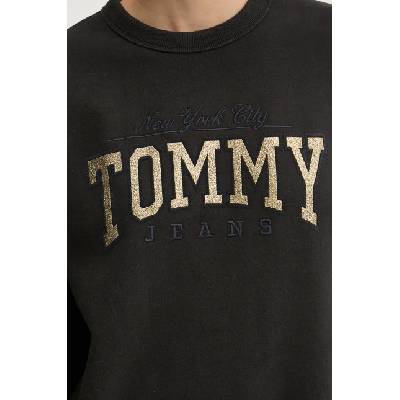 Tommy Hilfiger Суичър Tommy Jeans в черно с принт DW0DW19845 (DW0DW19845)