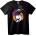 NOONEBRAND Тениска с Гарван и Череп - 2XL, Black