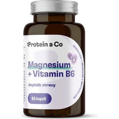 Protein&Co. Magnesium +B6 60 kapslí