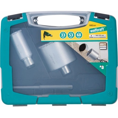 Wolfcraft Wolfcraft Sada HM děrovek 5-dílná 1003000