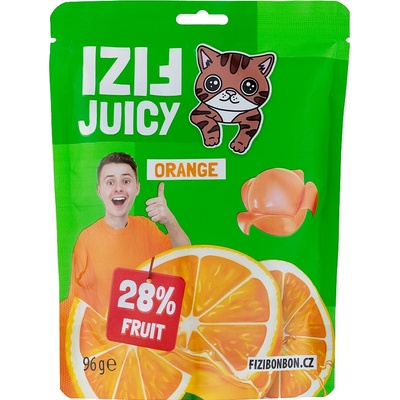 FIZI JUICY želé Pomeranč 96 g