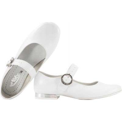 Miko 812 dievčenské balerínky biele
