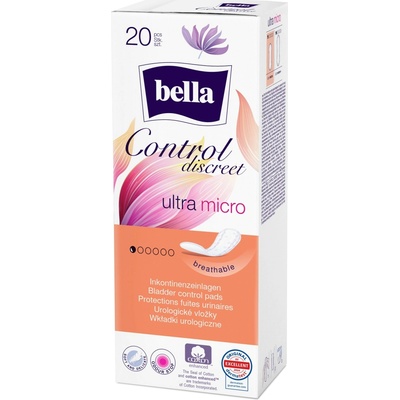 Bella Control urologické slipové vložky ultra micro 20 ks