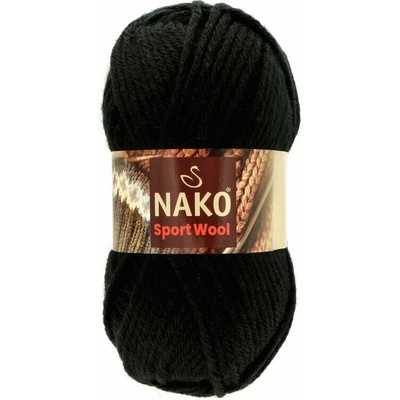 Nako Sport Wool 217 čierna