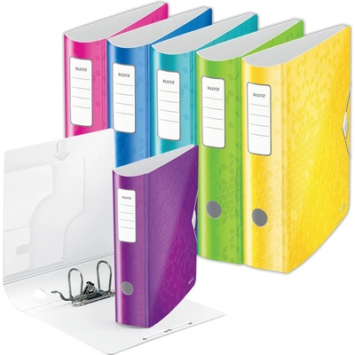 LEITZ 180 Wow Pákový zakladač 8 cm A4 biely