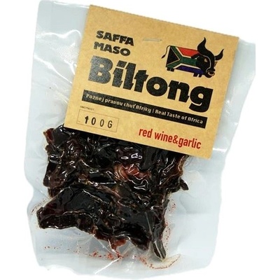 Saffa Maso Biltong Red Wine & Garlic 100 g