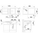 Image 1 of BLANCO METRA 6 S (518878)