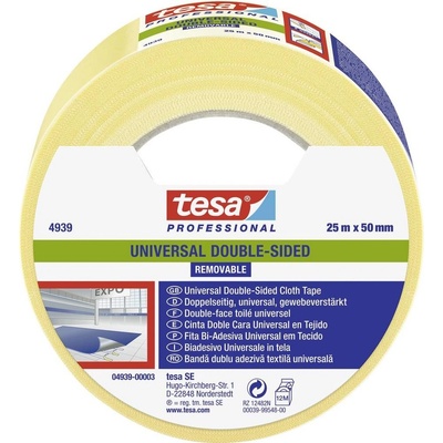 Tesa Universal REMOVABLE Gaffer tape 50 mm x 25 m biela