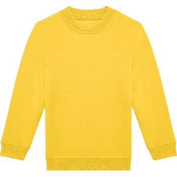 B&C Collection ID. 332 CREW KIDS / Детски суитшърт - жълт 128 (01K332zn263)