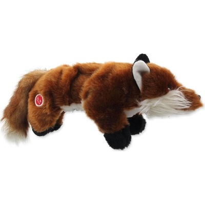 Dog Fantasy Hračka Plush liška pískacie čierne labky 45 cm