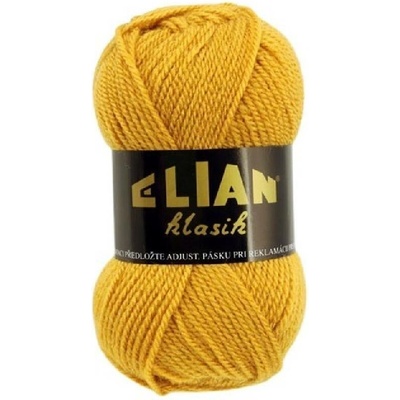 Pletací příze Elian Klasik 5095 - žlutá