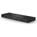 Lindy HDMI 18G сплитер с 4 порта, аудио и намаляване на мащаба, Lindy 38231 (38231)