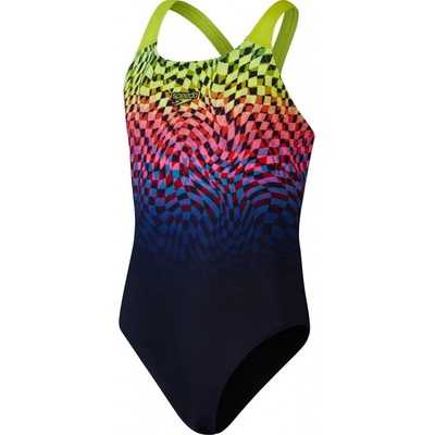 Speedo Pt Plmt Pwrbck Jf Dětské Jednodílné plavky Černá – Sleviste.cz