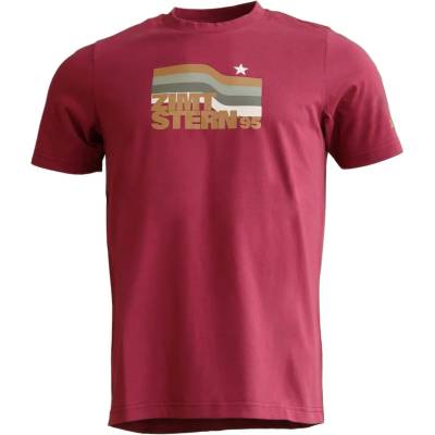 Zimtstern Мъжка тениска Zimtstern Northz Tee S/S T-shirt - Windsor Wine (216-3709-0512)
