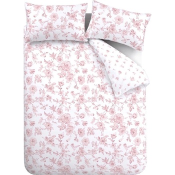Catherine Lansfield Розово двойно 3 части спално бельо 200x200 cm Mirabelle - Catherine Lansfield (BD/61111/W/DQS/PK)