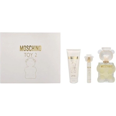 Moschino Toy 2 Подаръчен комплект за жени Размер EDP 100 ml + EDP 10 ml + 100 ml лосион за тяло