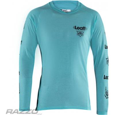 Leatt MTB Gravity 2.0 Jersey Aqua 2024