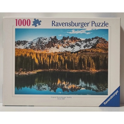 RAVENSBURGER Jezero Karersee Itálie 1000 dílků