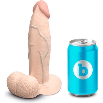 b-Vibe Slipskin 7" Girthy Dildo