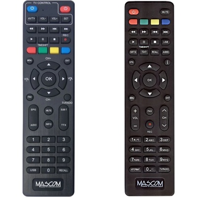 Mascom mc710t2, mc721t2 plus - оригинален дистанционен контрол (mc710t2, mc721t2 plus)