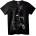 NOONEBRAND Тениска Metallica Череп с Китара - 2XL, Black