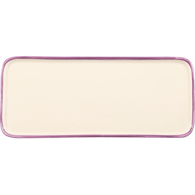 Zafferano Чиния за сервиране Lido Rim правоъгълна 26, 5 см аметистова (RIM0406)