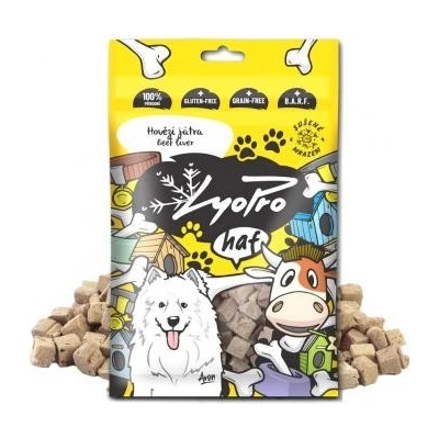 LyoPro Dog Mrazem sušené Hovězí játra 50 g