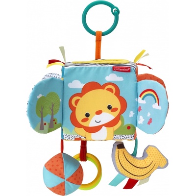 Infantino Бебешки сензорен куб Infantino - Животни (IN306588)