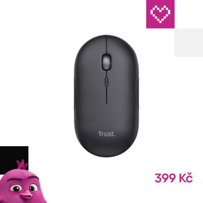 Trust Puck Rechargeable Bluetooth Wireless Mouse 24059