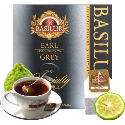 BASILUR Earl Grey 100 x 2 g
