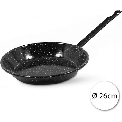 Perfect Home Smaltovaná panvica zapekacia čierna 26 cm