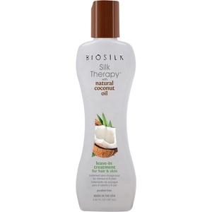 Biosilk Silk Therapy Natural Coconut Oil Озаряваща терапия за коса и кожа, 167 ml - ozone