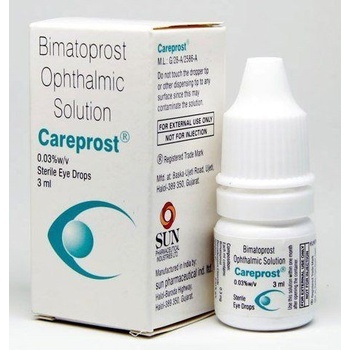 Sun Pharma kapky na růst očních řas Careprost 0,03% + štěteček 3 ml