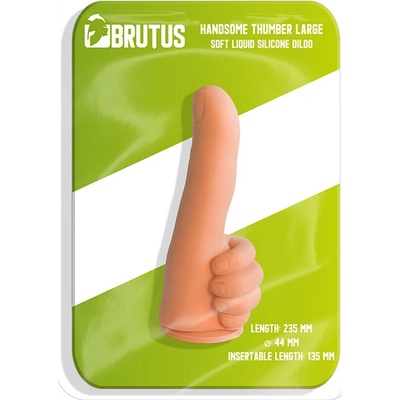 Brutus Dildo Handsome Thumber Silikónové L