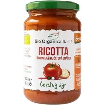Bio Organica Italia Omáčka paradajková s Ricottou 350 g