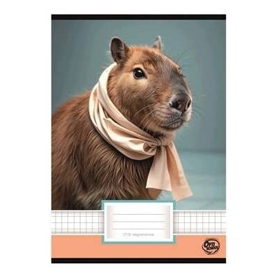 OPTISCHOOL Zošit Capybara A5 štvorčekový