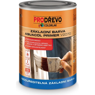 COLORLAK Aquacol Primer V-2070, Biela, 0,6L