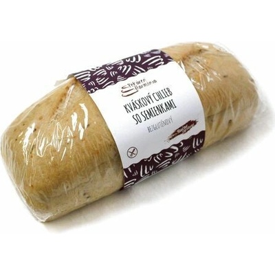 Mrazený Chlieb kváskový so sem bezglutenový 400g Pekáreň Harmónia