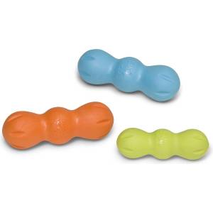 West Paw Rumpus Small - Играчка за кучета за дъвчене, 6 см. - оранжева