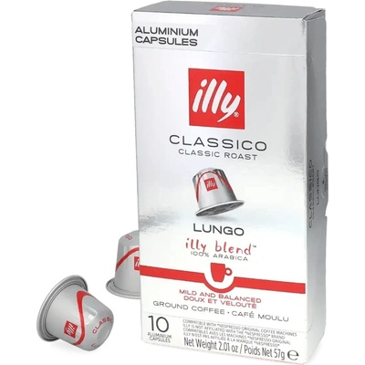 Illy Classico Lungo pro Nespresso 10 ks