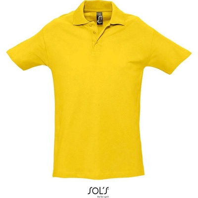 Sol's Spring II Piqué polo žlté gold