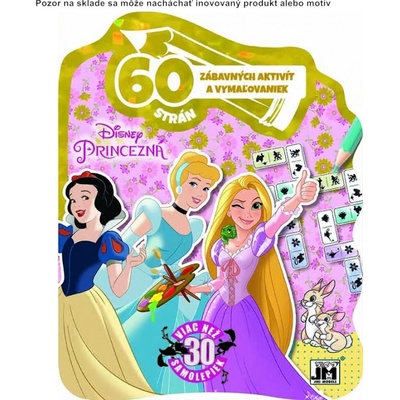 Aktivity knižka Disney Princezné