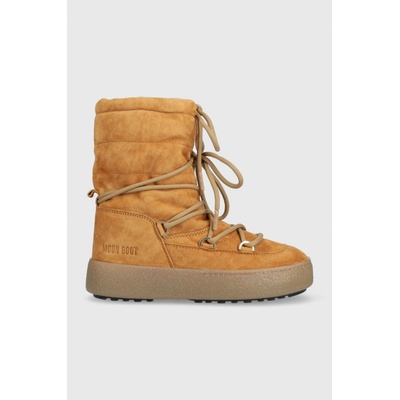 Moon Boot L Track Suede biscotto hnedé
