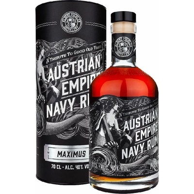 Albert Michler Austrian Empire Navy Maximus guatemalský rum 40% 0,7 l (holá láhev)