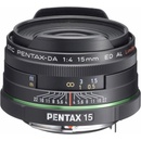 Objektivy Pentax DA 15mm f/4 ED AL