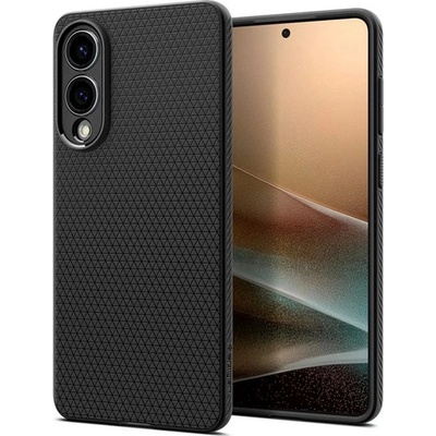 Spigen Samsung S25 Edge SPIGEN LIQUID AIR силиконов протектор за телефон, устойчив на удари, диамант, черен ACS09420 (ACS09420)
