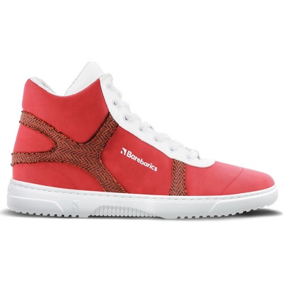Be Lenka Barebarics Hifly barefoot tenisky red & white