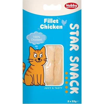 Nobby StarSnack pre mačky kuraciecí filet 2x22 g