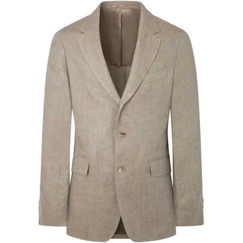 HACKETT Сако Hackett Linen Delave Hopsack blazer - Beige (Taupe Beige)