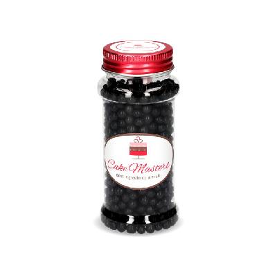 Cake Masters, Německo Zdobení na cukroví, dorty - ČERNÉ PERLIČKY, Německo 60g /14693